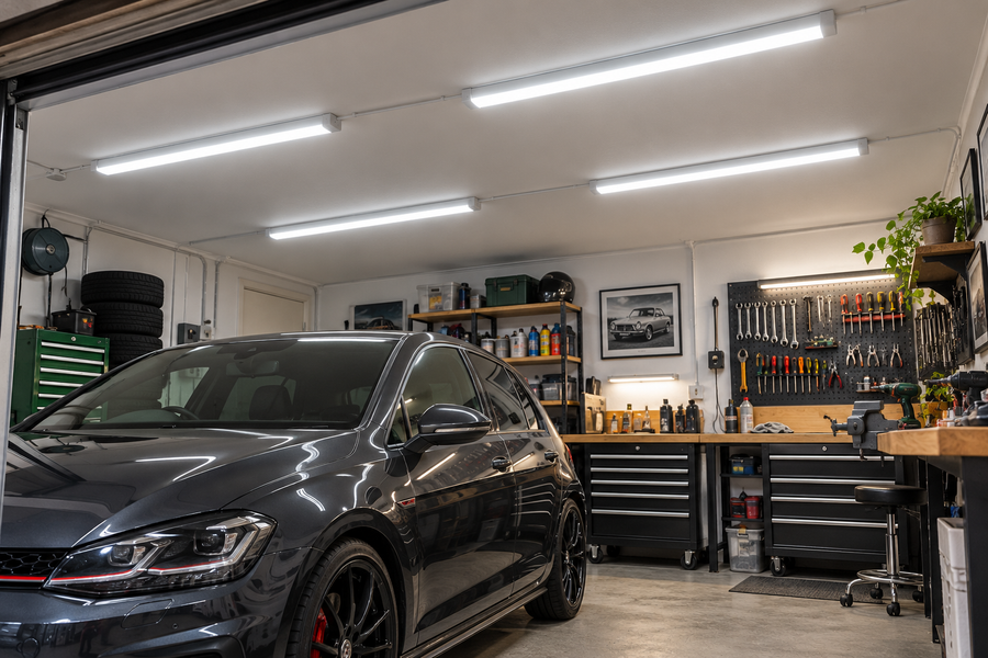 LED Garage & Workshop Lighting | Adler 36W Batten Lights