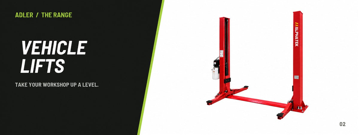 Vehicle lifts from the Adler range