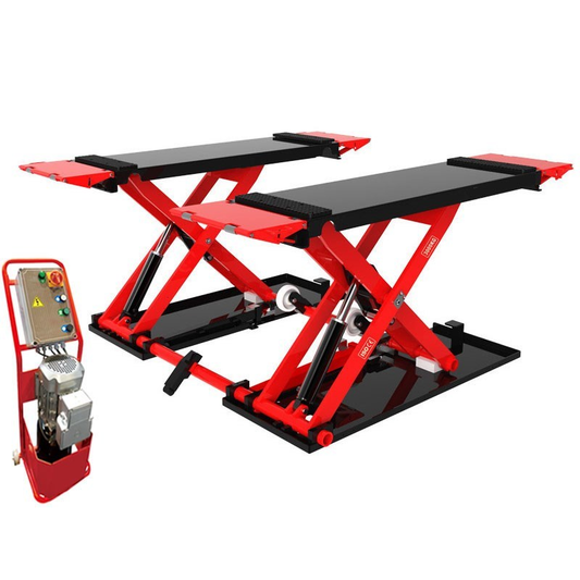 Full height 2m car scissor lift