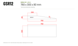 GSR12 - 80mm Jack Access Ramps