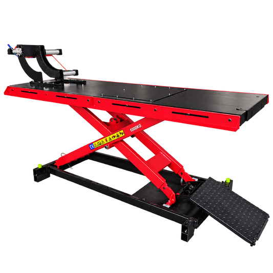 1000kg motorcycle scissor lift table