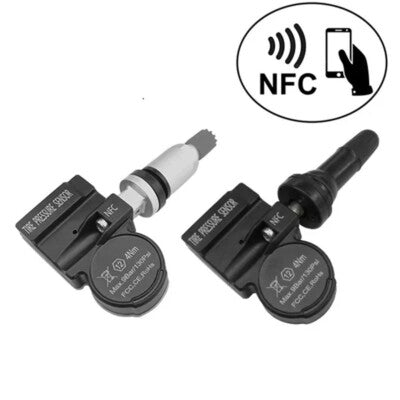 NFC programmable TPMS sensor