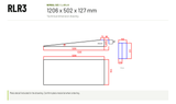 RLR3 - 127mm Hook Nose Rack Ramps