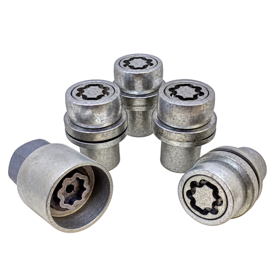 Tuner locking wheel nuts set of 4 with locking key