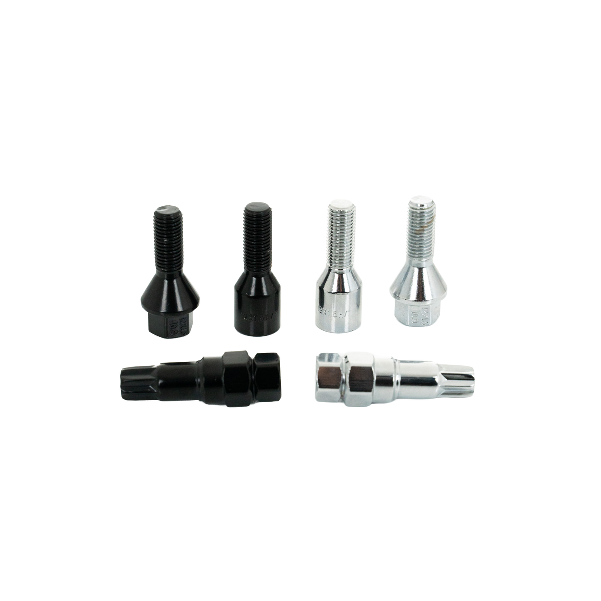 Tuner wheel bolt set